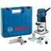 BOSCH GKF 600 PROFESSIONAL Kantenfräse mit Handwerkerkoffer, 060160A100