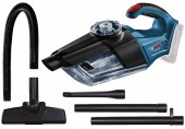 BOSCH GAS 18V-1 PROFESSIONAL Solo, Akku Handstaubsauger, beutellos, 18 Volt, 06019C6200