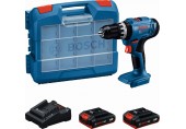 BOSCH GSB 18V-25 PROFESSIONAL Akku-Schlagbohrschrauber 2x 2,0Ah, Koffer 06019K9304