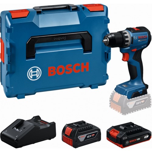 BOSCH GSR18V-52 PROFESSIONAL Akku-Bohrschrauber, 1 x 2,0Ah +1 x 4,0Ah, L-BOXX 06019S0024 BOSCH GSR18V-52 PROFESSIONAL Akku-Bohrschrauber, 1 x 2,0Ah +1 x 4,0Ah, L-BOXX 06019S0024