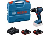 BOSCH GSB18V-52 PROFESSIONAL Akku-Schlagbohrschrauber, 2x 2,0Ah, L-Case 06019S0123