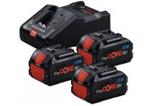 BOSCH Starterkit 3x PC18V 8,0 Ah + GAL 18V-160 0615A5004Y