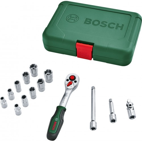 BOSCH 1/4" Steckschlüsselsatz 14-teilig 1600A02BY0