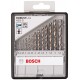 BOSCH 10-teiliges Metallbohrer-Set, Robust Line, HSS-G, 135°, 1,5–6,5 mm 2607010538