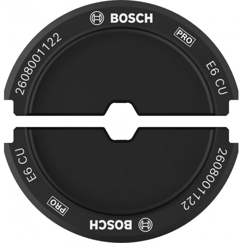 BOSCH PRO Presseinsatz, E6 CU, 6 mm2, Kupfer 2608001122