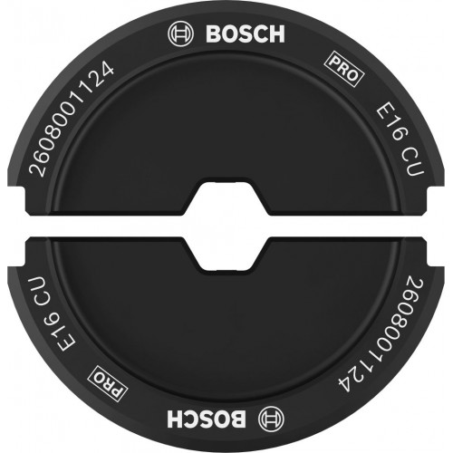 BOSCH PRO Presseinsatz, E16 CU, 16 mm2, Kupfer 2608001124