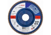 BOSCH Fächerschleifscheibe X431, Standard for Metal, 115 mm, 22,23 mm, 40 2608601270