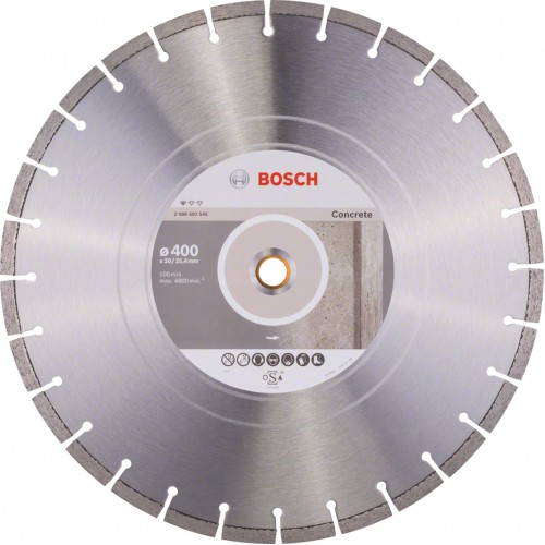 BOSCH Standard for Concrete Diamanttrennscheibe 400x20mm 2608602545