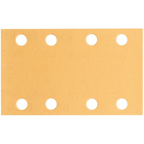 BOSCH Schleifblatt-Set Best for Wood, 10-teilig, 8 Löcher, Klett, 80 x 133 mm, 120