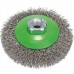 BOSCH Kegelbürste, Welldraht, 100, Edelstahl 100 mm, 0,35 mm, M14 2608622108