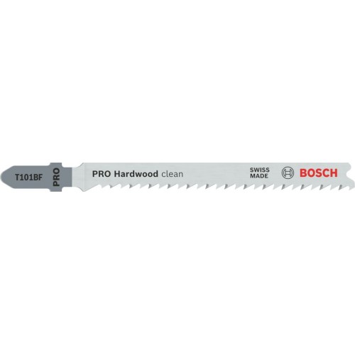 BOSCH PRO Hardwood clean T101BF Stichsägeblatt, 100 mm, 5-tlg. 2608634234