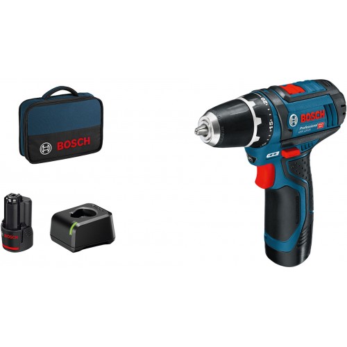 BOSCH GSR 12V-15 Akku-Bohrschrauber 060186810F