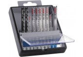 BOSCH PRO Wood and Metal Stichsägeblatt Set, T 144 DP, T 123 XF, 100 mm, 10-tlg.2607011944