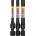 BOSCH PRO Torx Impact Bit Set, T25, T30, T40, 55 mm, 3-tlg. 2608521U55