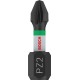 BOSCH PRO Pozidriv Impact Bit, PZ2, 25 mm, 2-tlg. 2608522401