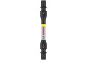 BOSCH PRO Impact Schrauberbit mit Doppelklingen und Pick and Click-Einsätzen, T30, 65 mm