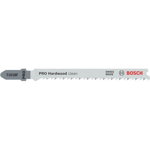 BOSCH PRO Hardwood clean T101BF Stichsägeblatt, 100 mm, 2-tlg. 2608655092