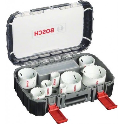 Bosch Lochsägen-Elektriker-Set, Progressor, 8-teilig, 25 - 86 mm