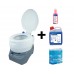 CAMPINGAZ Chemietoilette Tragbar 20 L Combo + Desinfektions- und Toilettenpapier