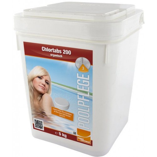 STEINBACH Chlortabs 200 g organisch, 5 kg Aquacorrect, 070145 STEINBACH Chlortabs 200 g organisch, 5 kg Aquacorrect, 070145