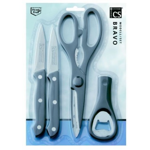 CS KOCHSYSTEME Haushaltset Bravo, 4 Stück, 009441