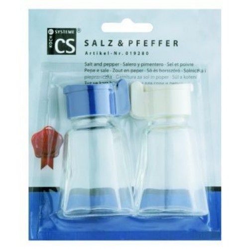 CS KOCHSYSTEME Salz und Pfeffer, Glas CSS019280