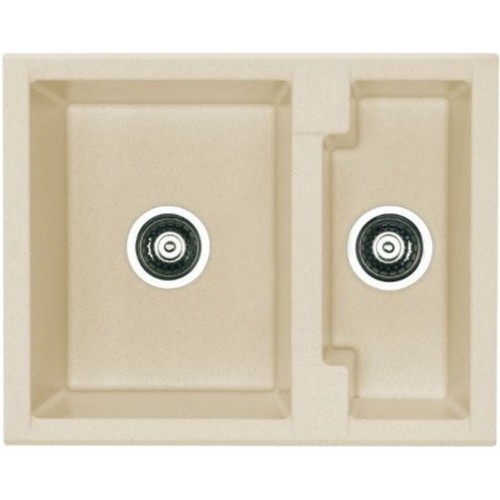 ALVEUS Cubo 20 Algranitspüle, 620 x 500 mm, beige 1067416