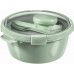 CURVER SMART TO GO 1,6L Lunchbox mit Besteck & Zubehör 22x11cm Mint 00921-Q19