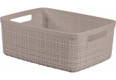 CURVER JUTE S 5L Körbchen 27 x 20 x 11 cm, taupe 01904-382