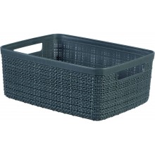 CURVER JUTE S 5L Körbchen 27 x 20 x 11 cm, dunkelgrau 01904-G44