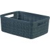 CURVER JUTE S 5L Körbchen 27 x 20 x 11 cm, dunkelgrau 01904-G44