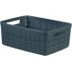 CURVER JUTE S 5L Körbchen 27 x 20 x 11 cm, dunkelgrau 01904-G44