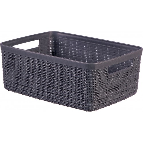 CURVER JUTE S 5L Körbchen 27 x 20 x 11 cm, braun 01904-J28