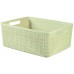 CURVER JUTE M 12L Körbchen 36 x 28 x 15 cm, beige 01905-885