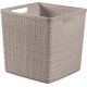 CURVER JUTE 17L Körbchen 28 x 28 x 27 cm, taupe 01906-382