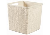 CURVER JUTE 17L Körbchen 28 x 28 x 27 cm, beige 01906-885