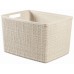 CURVER JUTE L 20L Körbchen 36 x 28 x 23 cm, beige 01907-885