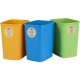 CURVER ECO Friendly 3x25L Mülltrennungssystem (blau, grün, gelb) 02174-999