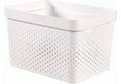 CURVER INFINITY 17L Aufbewahrungsbox 36 x 27 x 22 cm, weiß 04740-040