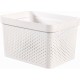 CURVER INFINITY 17L Aufbewahrungsbox 36 x 27 x 22 cm, weiß 04740-040