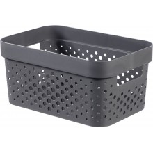 CURVER INFINITY 11L Aufbewahrungsbox 36 x 27 x 14 cm, dunkelgrau 04750-G43