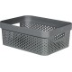 CURVER INFINITY 4,5L Aufbewahrungsbox 26 x 18 x 12 cm, dunkelgrau 04747-G43