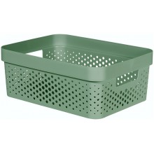 CURVER INFINITY 4,5L Aufbewahrungsbox 26 x 18 x 12 cm, grün 04747-S86