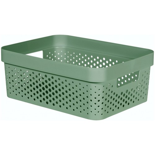 CURVER INFINITY 4,5L Aufbewahrungsbox 26 x 18 x 12 cm, grün 04747-S86