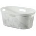 CURVER INFINITY 39L Wäschekorb 58,5 x 38,5 x 26,5 cm Marmor 04762-M74