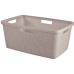 CURVER JUTE 46L Wäschekorb 59 x 39 x 26 cm, taupe 08091-308
