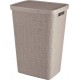 CURVER JUTE 58L Wäschesammler 43 x 34 x 60 cm, taupe 08093-382
