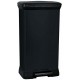 CURVER DECO BIN 50L Rechteckiger Treteimer 39 x 29 x 73 cm schwarz 02162-929