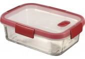CURVER SMART COOK 0,9 L Glasbehälter 20x15x7cm transparent/rot 00114-472