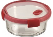 CURVER SMART COOK 0,6 L Glasbehälter 16x7cm Transparent/Rot 00117-472